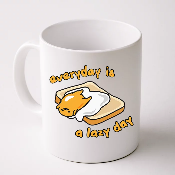 Gudetama Everyday Is A Lazy Day Front & Back Coffee Mug