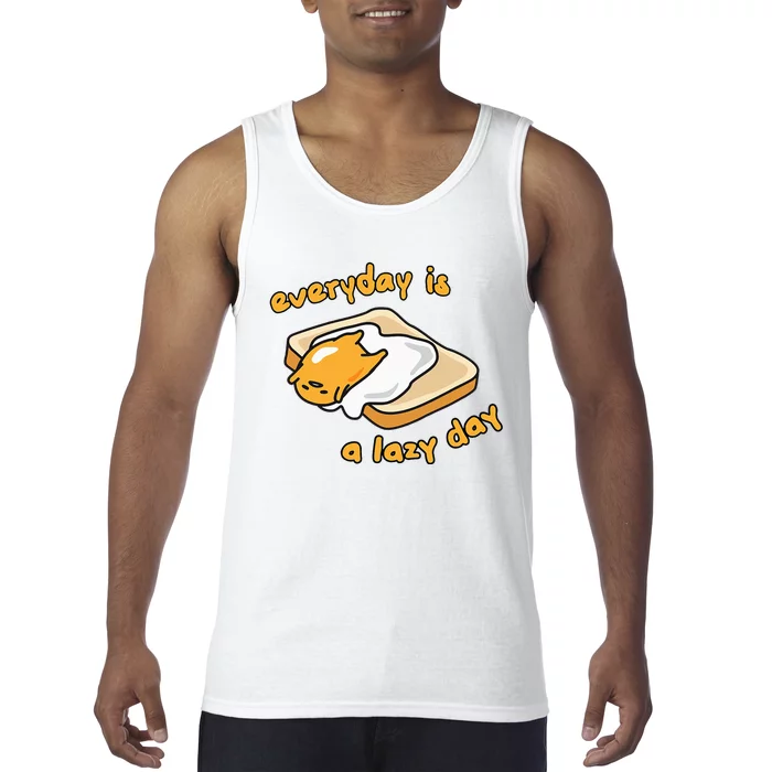 Gudetama Everyday Is A Lazy Day Tank Top