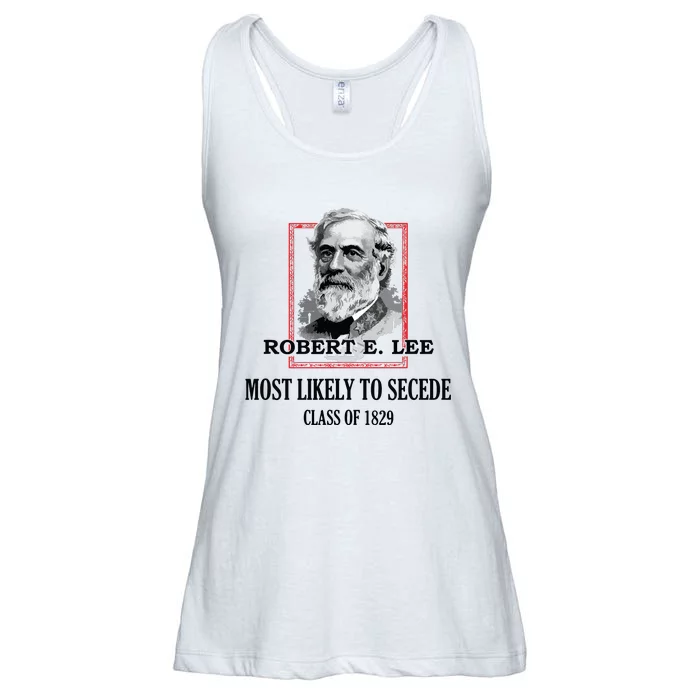 General E Lee Gettysburg Most Likely To Secede Robert E Lee Ladies Essential Flowy Tank