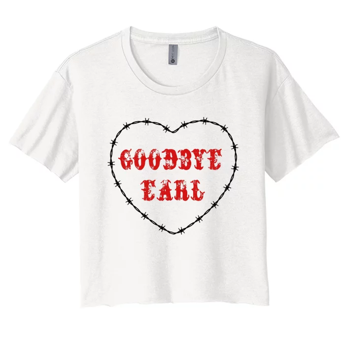 Goodbye Earl Maryanne And Wanda Women's Crop Top Tee