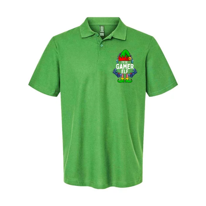 Gamer Elf Matching Family Christmas Softstyle Adult Sport Polo