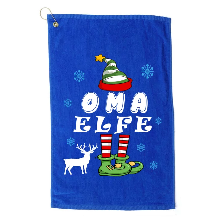 Grandma Elf Mother Elf Christmas Elf Christmas Gift Platinum Collection Golf Towel