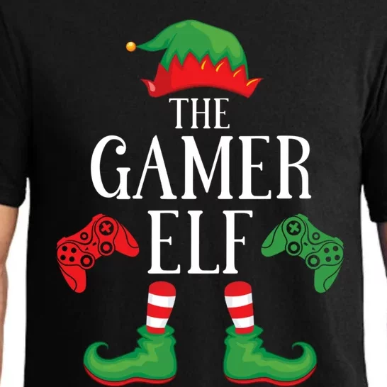 Gamer Elf Matching Group Xmas Gaming Funny Family Christmas Pajama Set