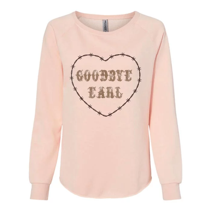 Goodbye Earl Maryanne And Wanda Heart Shape Womens California Wash Sweatshirt