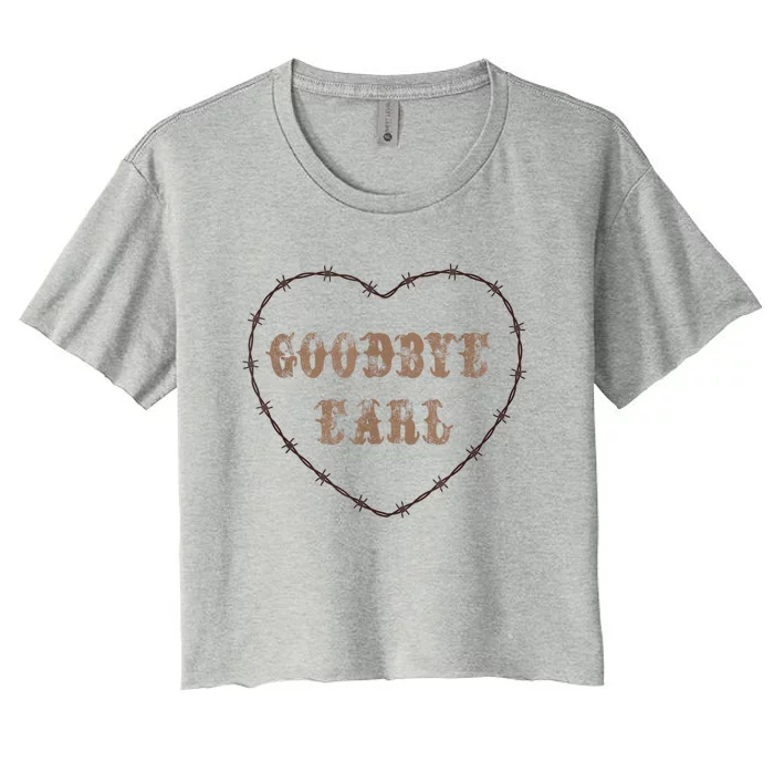 Goodbye Earl Maryanne And Wanda Heart Shape Women's Crop Top Tee