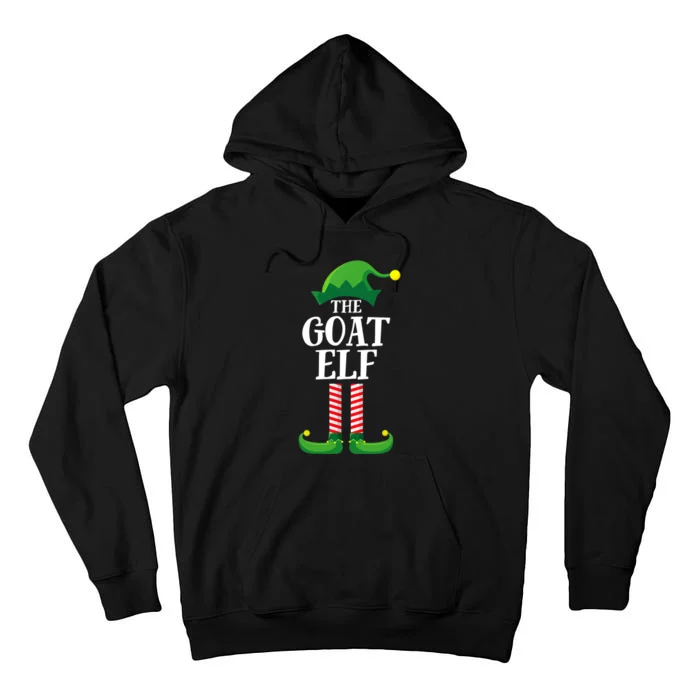 Goat Elf Matching Family Group Christmas Party Tall Hoodie