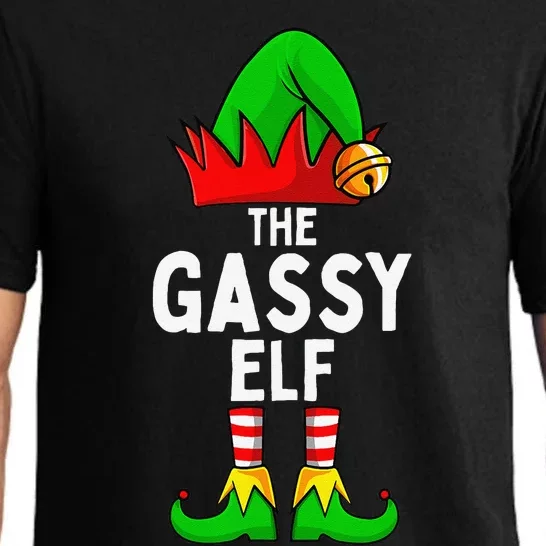 Gassy Elf Matching Family Christmas Pajama Set