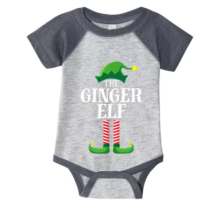 Ginger Elf Matching Family Group Christmas Party Infant Baby Jersey Bodysuit