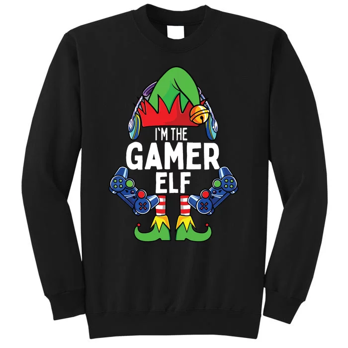 Gamer Elf Matching Family Christmas Sweatshirt