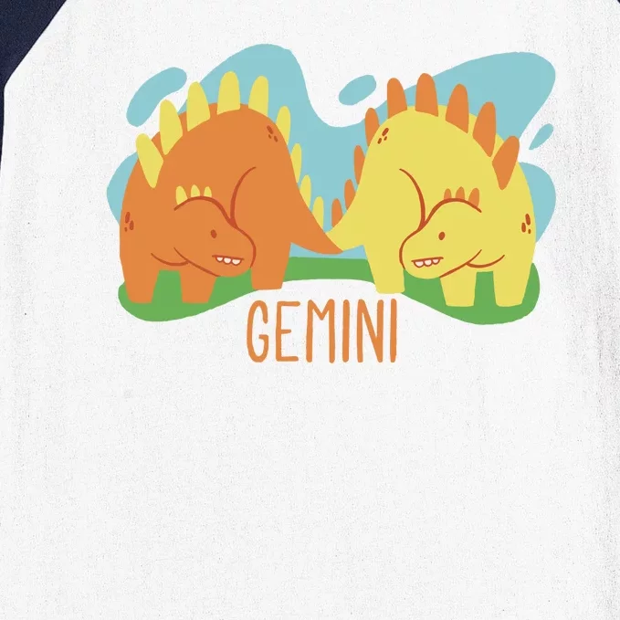 Gemini Dinosaur Baseball Sleeve Shirt