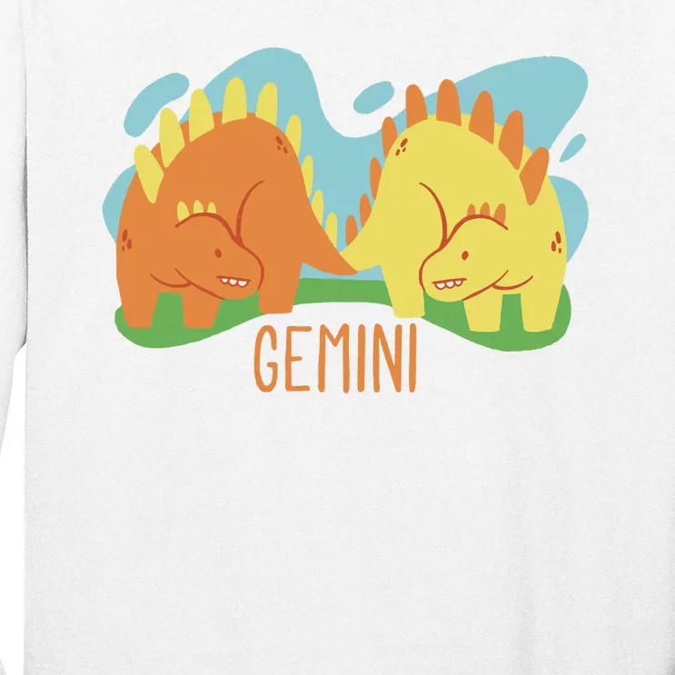 Gemini Dinosaur Long Sleeve Shirt