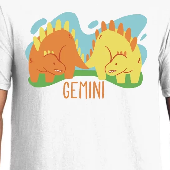 Gemini Dinosaur Pajama Set