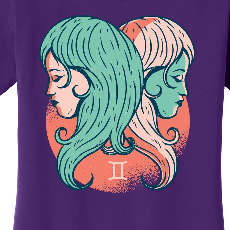 Gemini Zodiac Girl Women's T-Shirt