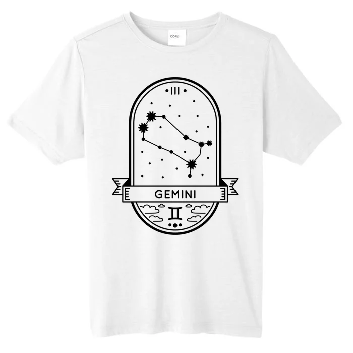 Gemini Zodiac Symbol Design ChromaSoft Performance T-Shirt