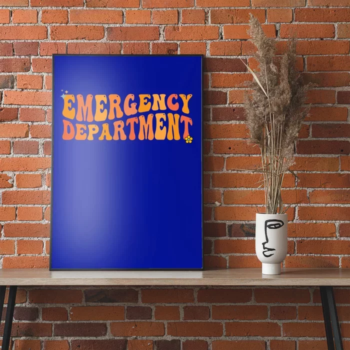 Groovy Emergency Nurse Ed Nurse Er Emergency Departt Gift Poster