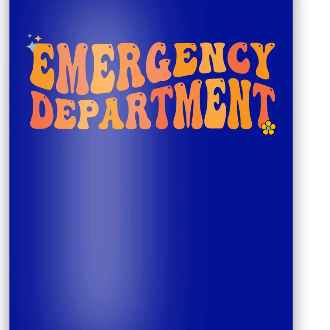 Groovy Emergency Nurse Ed Nurse Er Emergency Departt Gift Poster