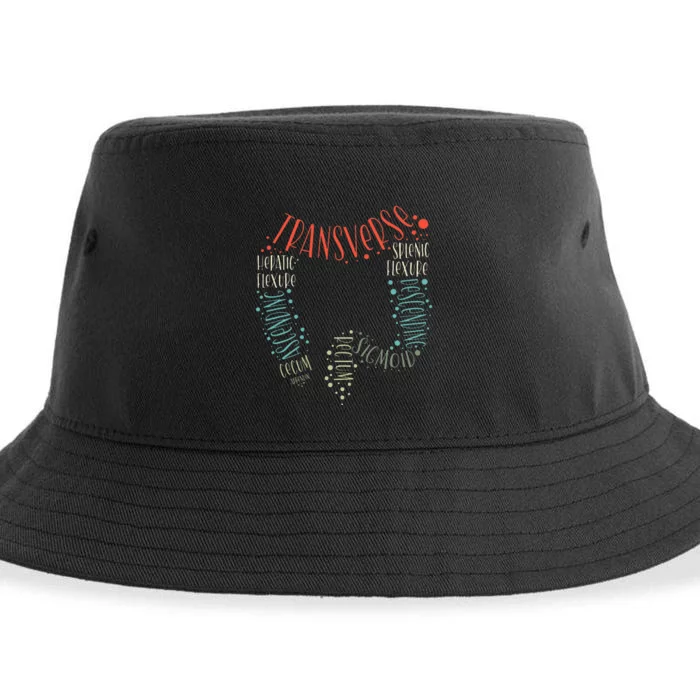 Gi Endoscopy Nurse Endo Tech Colonoscopy Colon Anatomy Sustainable Bucket Hat