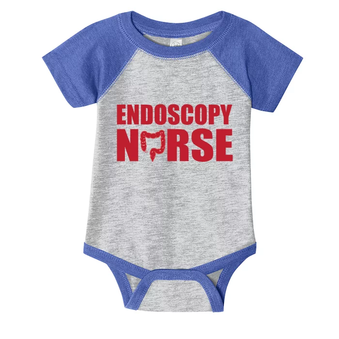 Great Endoscopy Nurse With Stethoscope Gi Nurses Gift Infant Baby Jersey Bodysuit