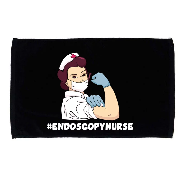 Great Endoscopy Nurse Design Proud Gi Nurses Gift Microfiber Hand Towel