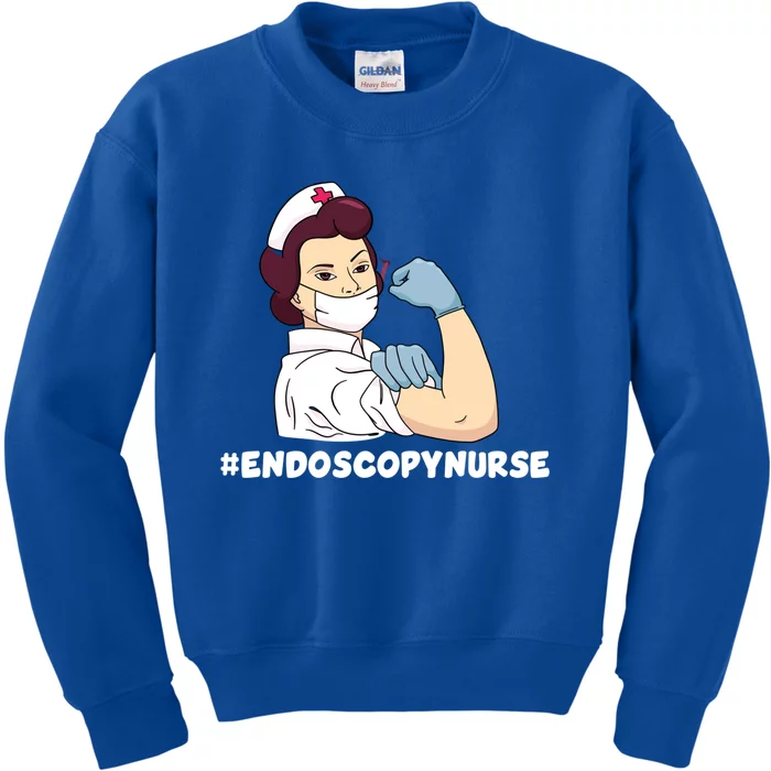 Great Endoscopy Nurse Design Proud Gi Nurses Gift Kids Sweatshirt