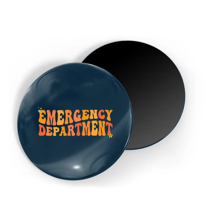 Groovy Emergency Nurse ED Nurse ER Emergency Department Magnet