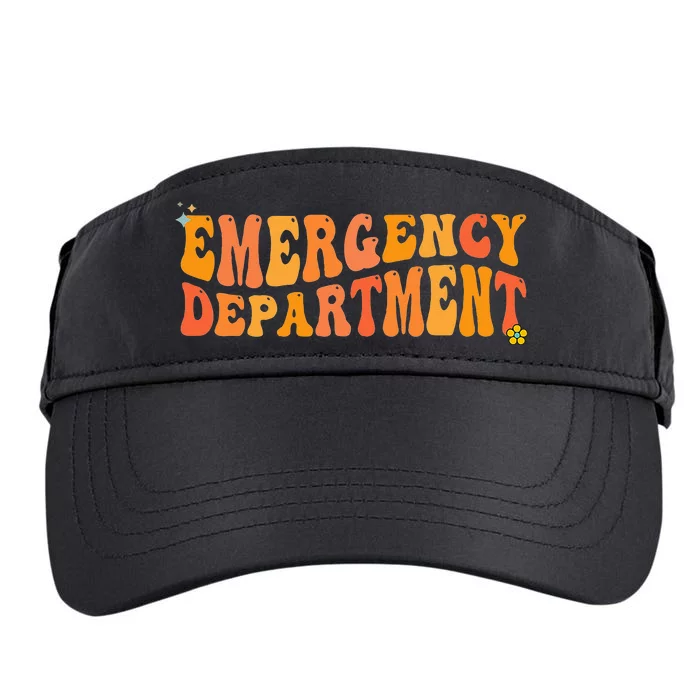 Groovy Emergency Nurse ED Nurse ER Emergency Department Adult Drive Performance Visor