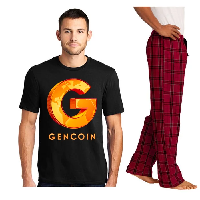 Gencoin Crypto Logo Pajama Set