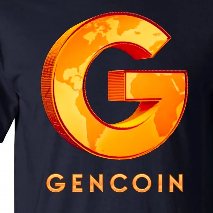 Gencoin Crypto Logo Tall T-Shirt