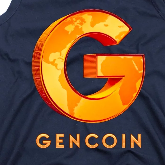 Gencoin Crypto Logo Tank Top