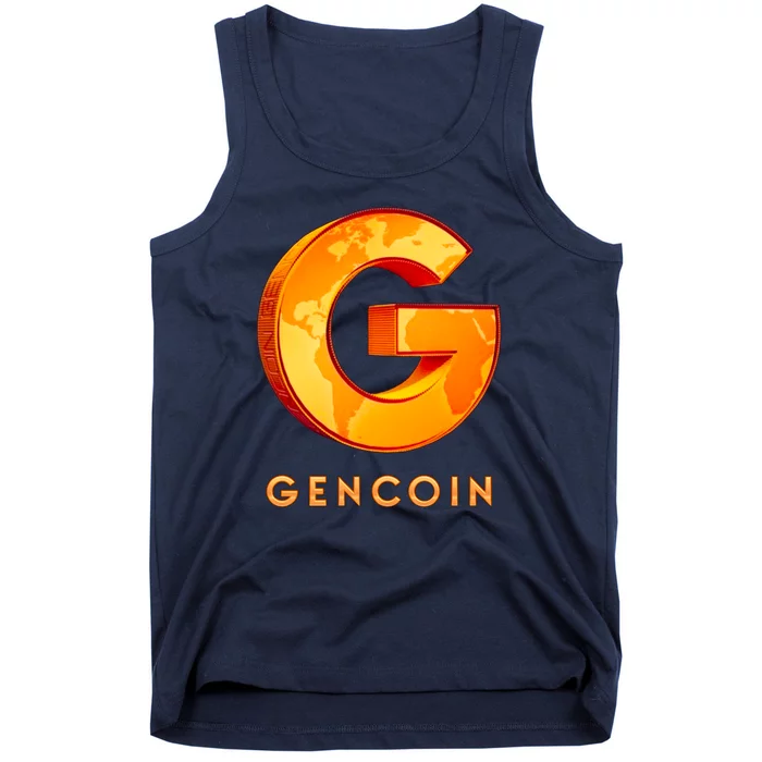 Gencoin Crypto Logo Tank Top