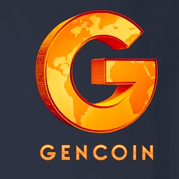 Gencoin Crypto Logo Toddler Long Sleeve Shirt