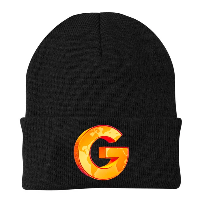 Gencoin G Logo Knit Cap Winter Beanie