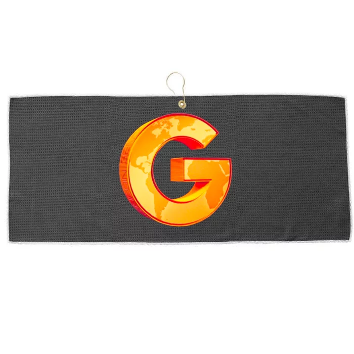 Gencoin G Logo Large Microfiber Waffle Golf Towel