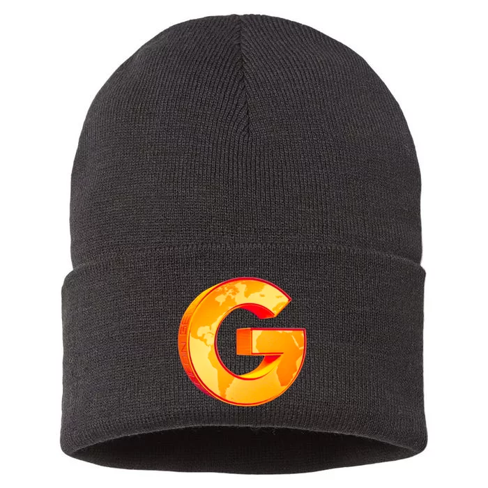 Gencoin G Logo Sustainable Knit Beanie