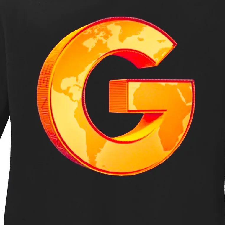 Gencoin G Logo Ladies Long Sleeve Shirt