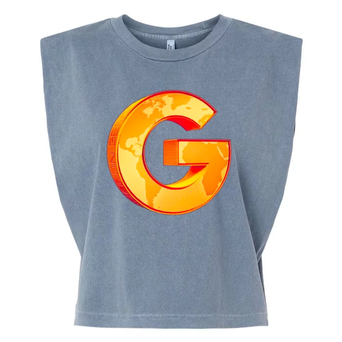 Gencoin G Logo Garment-Dyed Women's Muscle Tee