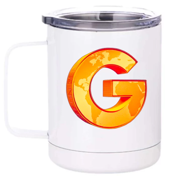 Gencoin G Logo Front & Back 12oz Stainless Steel Tumbler Cup