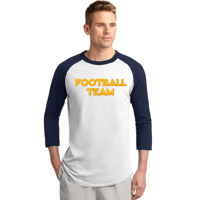 Generic Washington Football Team Logo Baseball Sleeve Shirt