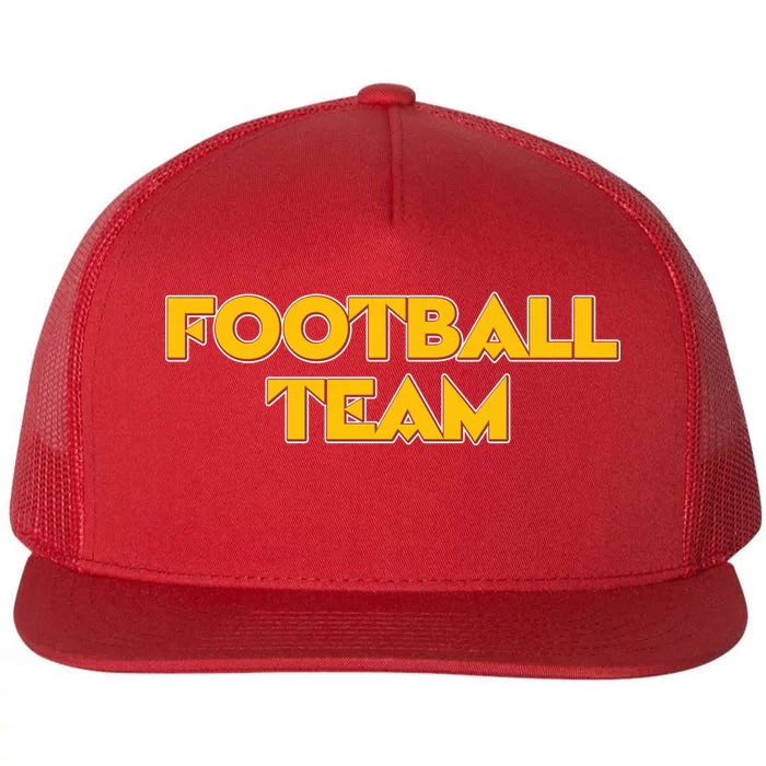 Generic Washington Football Team Logo Flat Bill Trucker Hat