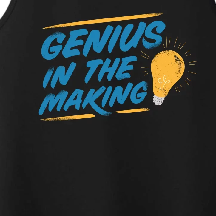 Genius In The Making Performance Tank