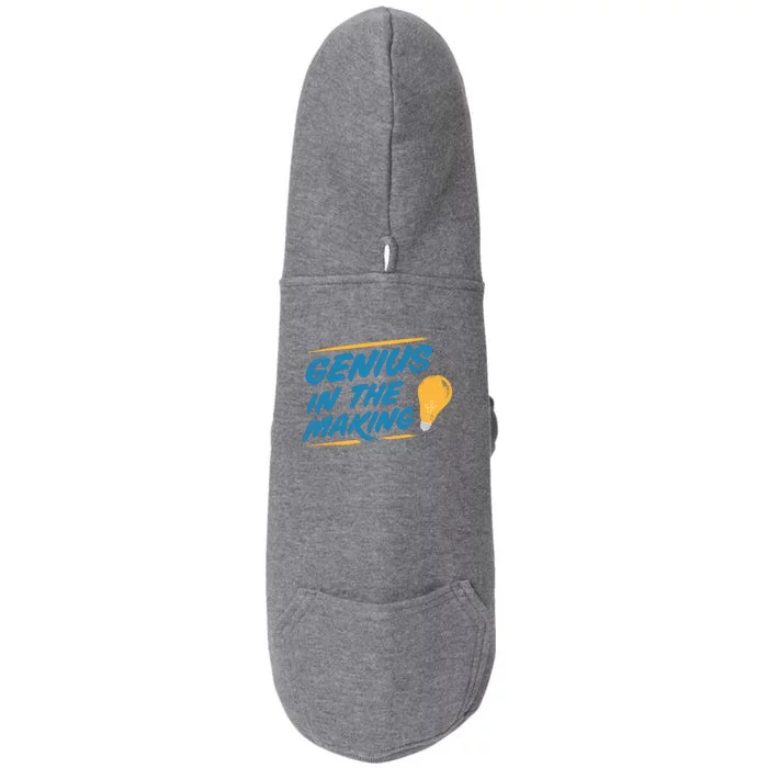 Genius In The Making Doggie 3-End Fleece Hoodie