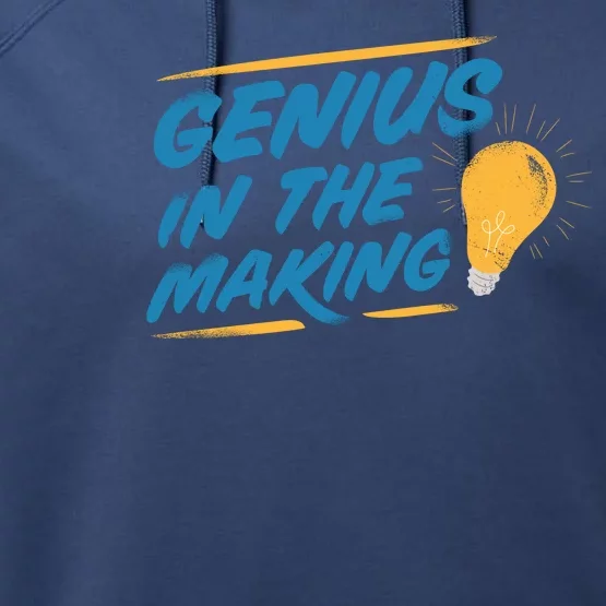 Genius In The Making Performance Fleece Hoodie