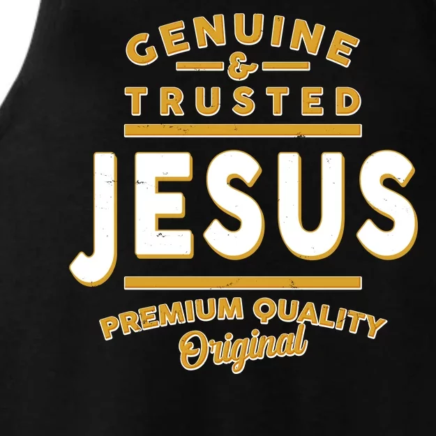 Genuine & Trusted Jesus Premium Quality Original Ladies Tri-Blend Wicking Tank