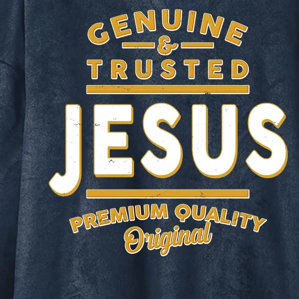 Genuine & Trusted Jesus Premium Quality Original Hooded Wearable Blanket