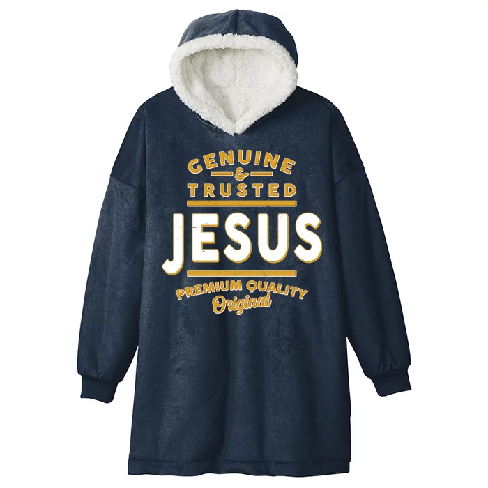 Genuine & Trusted Jesus Premium Quality Original Hooded Wearable Blanket