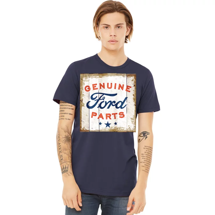 Genuine Ford Parts Logo Premium T-Shirt