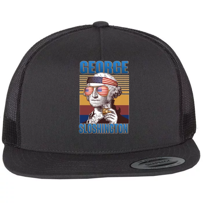 George Sloshington Flat Bill Trucker Hat