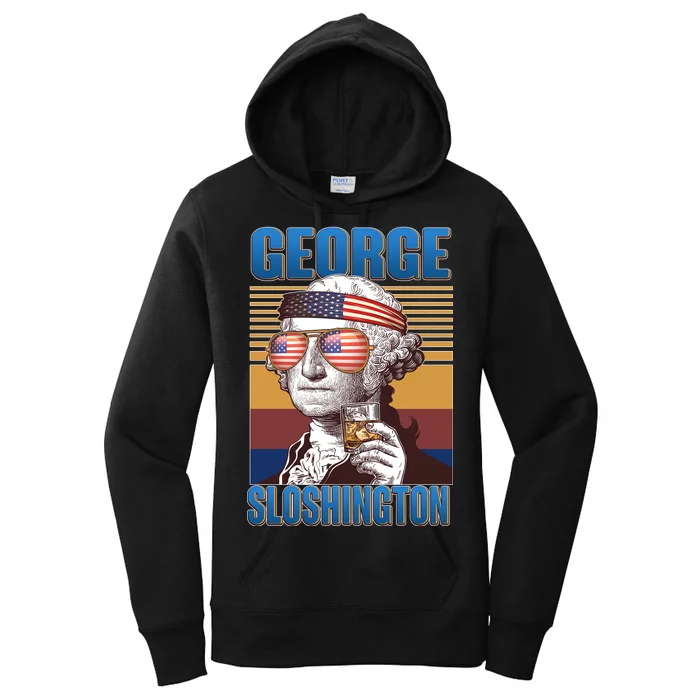 George Sloshington Women's Pullover Hoodie