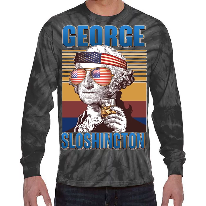 George Sloshington Tie-Dye Long Sleeve Shirt