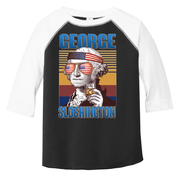 George Sloshington Toddler Fine Jersey T-Shirt